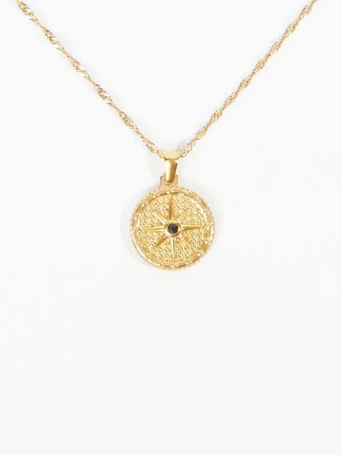 18k Gold Celestial Coin Necklace 18kgold Women Altar039d State Jewelry
