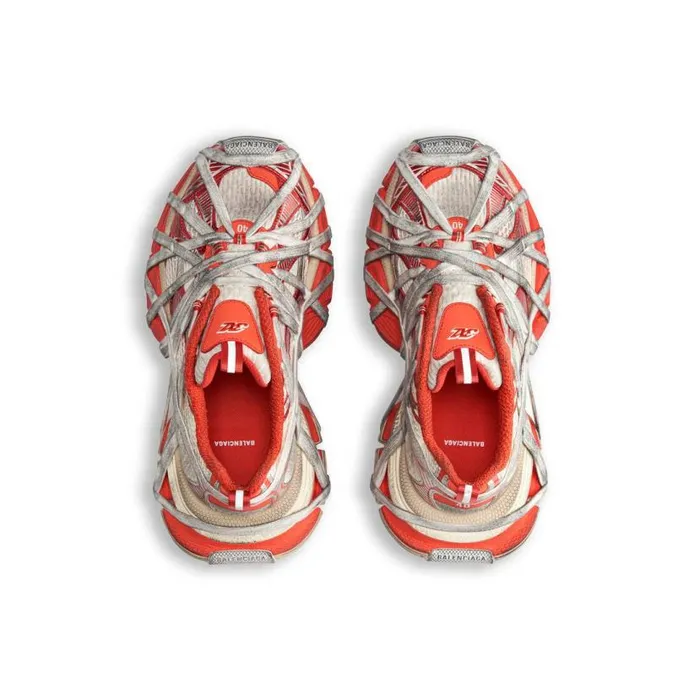 3xl Extreme Lace Sneaker In Orangebeige Women Balenciaga Sneakers