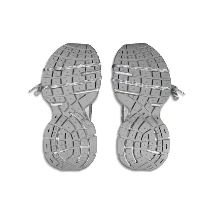 3xl Reflective Sneaker In Grey Men Balenciaga Sneakers