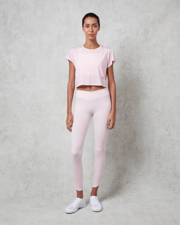 Active Silk Leggings Rose Bubble Gum Women Repetto Leggings