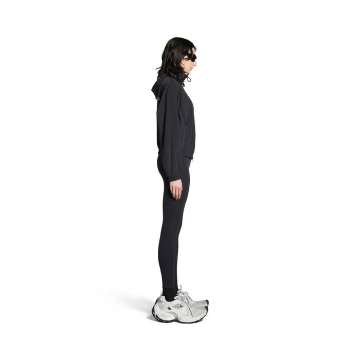 Activewear Shrunk Windbreaker In Black Women Balenciaga Coats and Jackets