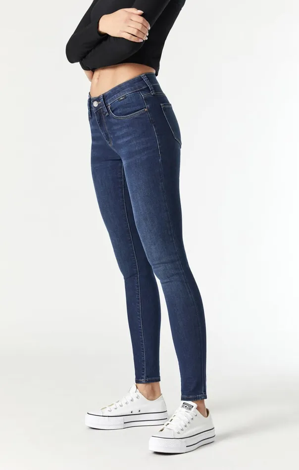 Adriana Super Skinny In Indigo Tribeca Women Mavi Jeans Denim