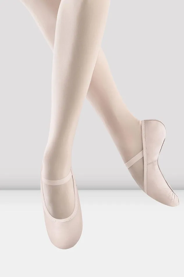 Adults Ballet Bloch Belle Leather Ballet Shoes Theatrical Pink