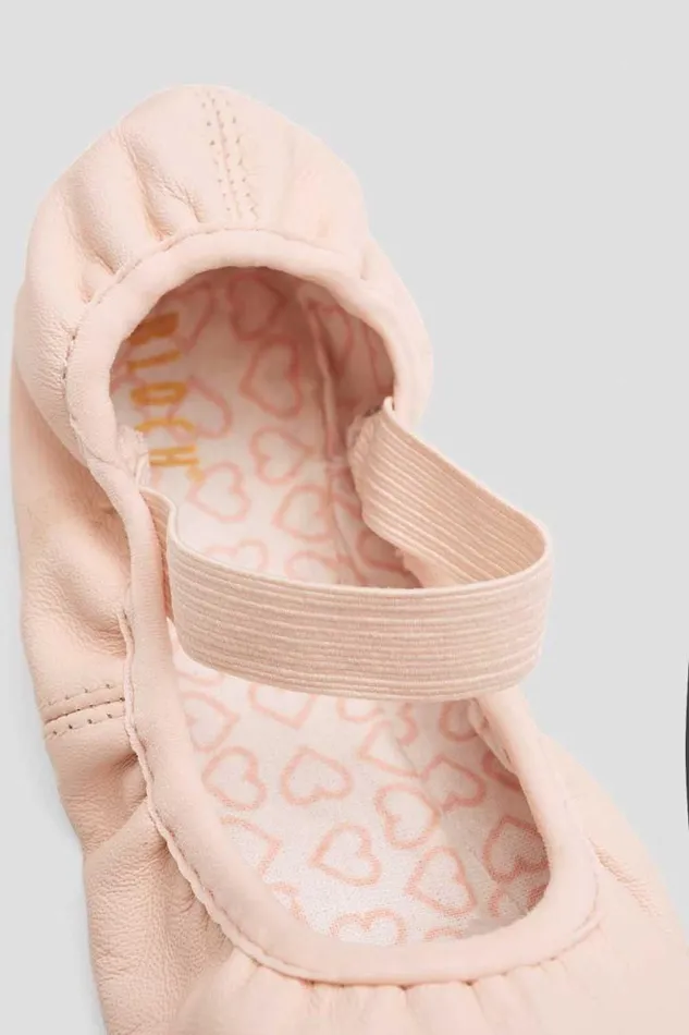 Adults Ballet Bloch Belle Leather Ballet Shoes Theatrical Pink