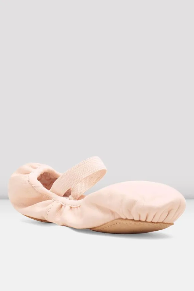 Adults Ballet Bloch Belle Leather Ballet Shoes Theatrical Pink