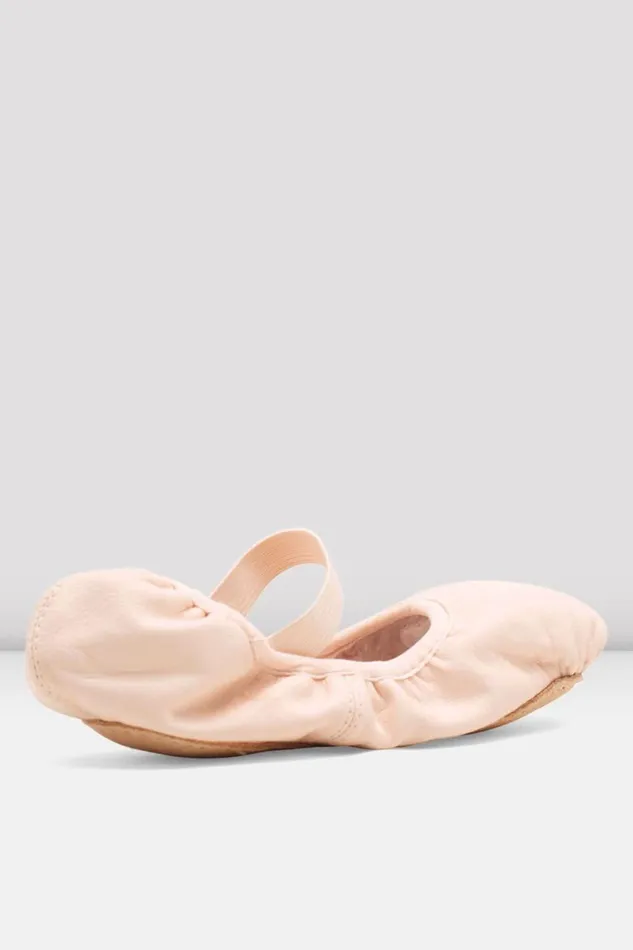 Adults Ballet Bloch Belle Leather Ballet Shoes Theatrical Pink