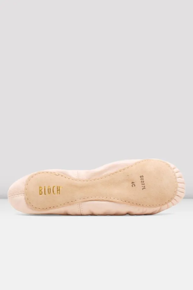 Adults Ballet Bloch Belle Leather Ballet Shoes Theatrical Pink