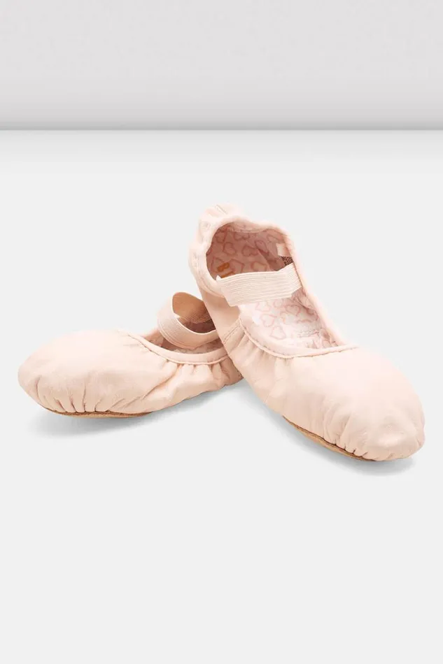 Adults Ballet Bloch Belle Leather Ballet Shoes Theatrical Pink