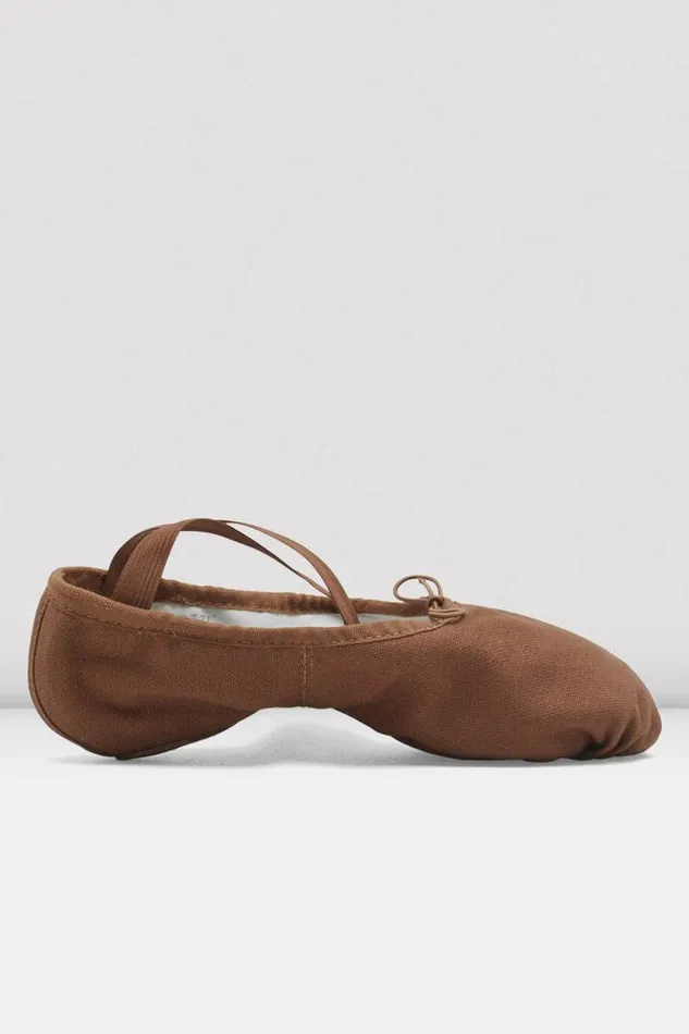 Adults Ballet Bloch Pump Canvas Ballet Shoes Cocoa