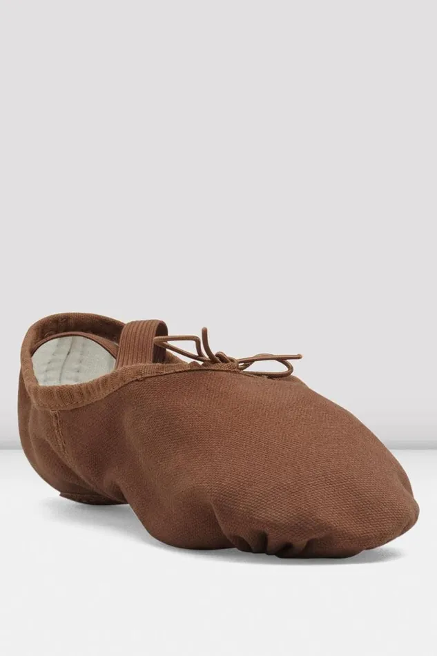 Adults Ballet Bloch Pump Canvas Ballet Shoes Cocoa