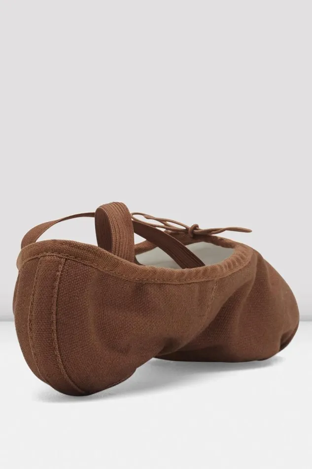 Adults Ballet Bloch Pump Canvas Ballet Shoes Cocoa