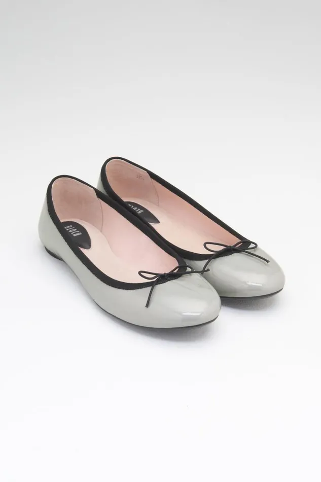 Adults Ballet Flats Bloch Ascella Ballet Flats Silver