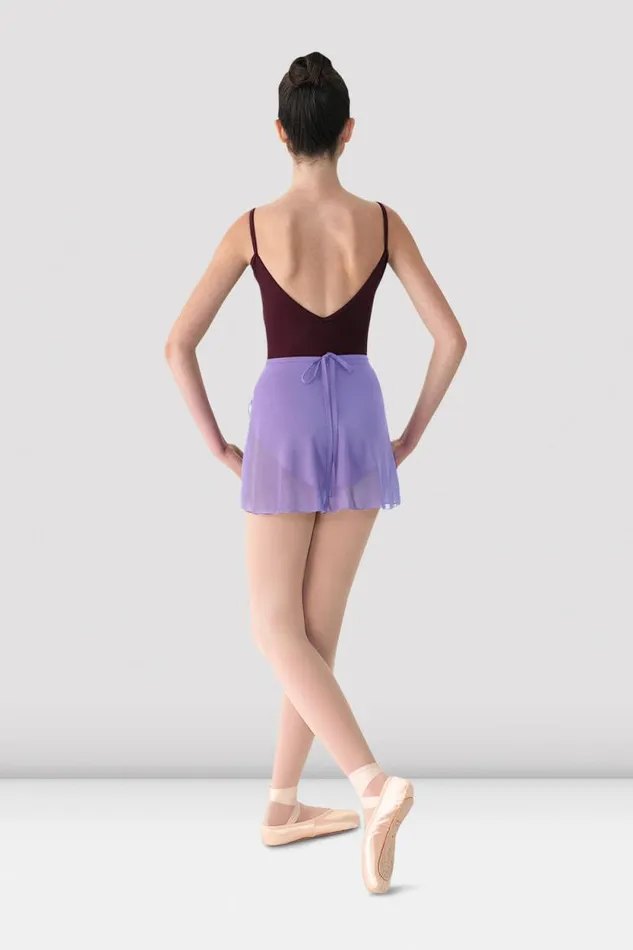 Adults Basics Bloch Mirella Georgette Wrap Skirt Lilac