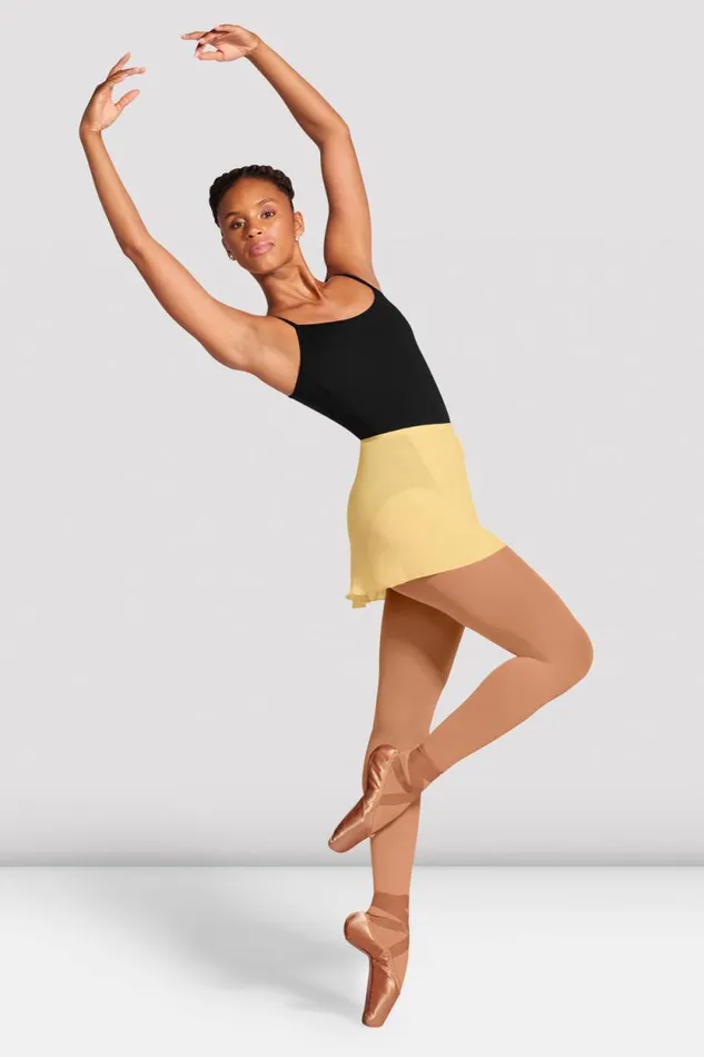 Adults Basics Bloch Vera Wrap Ballet Skirt Sunshine