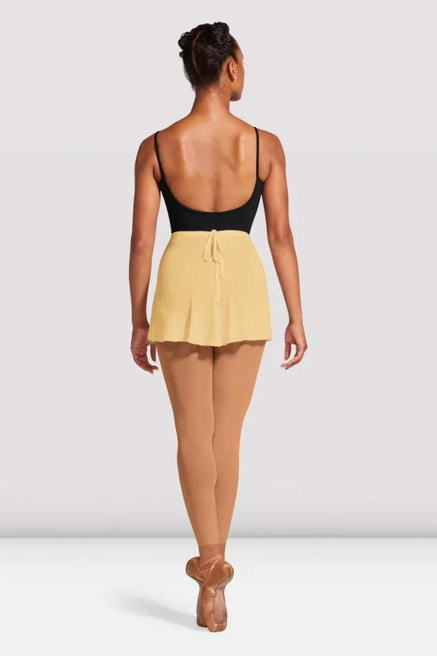 Adults Basics Bloch Vera Wrap Ballet Skirt Sunshine