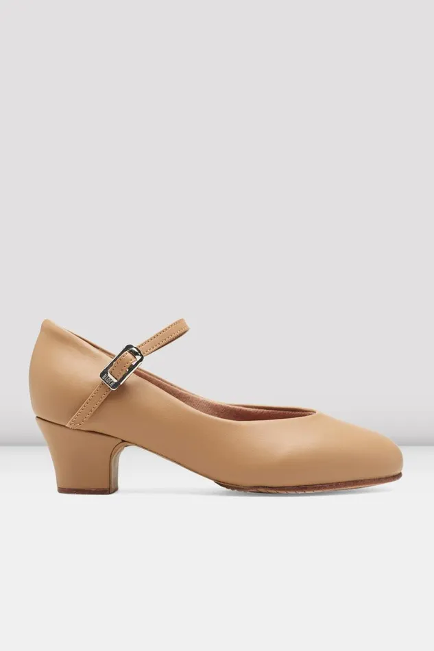 Adults Character Bloch BroadwayLo Character Shoes Tan