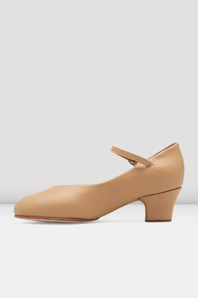 Adults Character Bloch BroadwayLo Character Shoes Tan