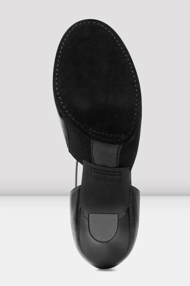 Adults Character Bloch Split Flex Leather Character Shoes Black