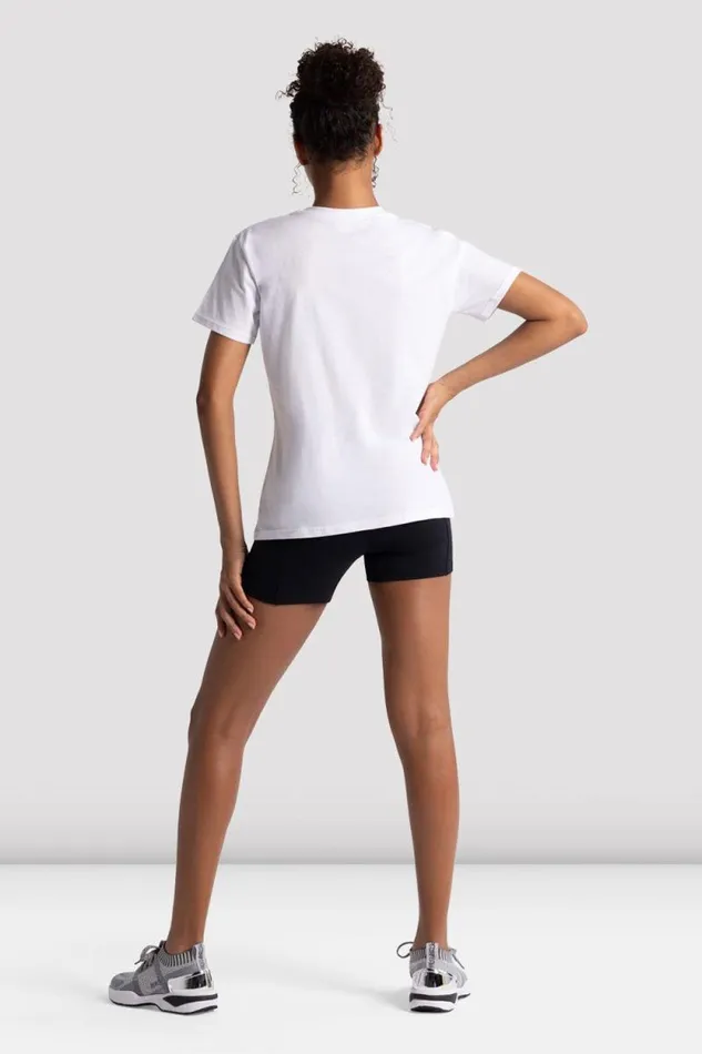 AdultsChildren Mens Bloch Adult City Print Top White