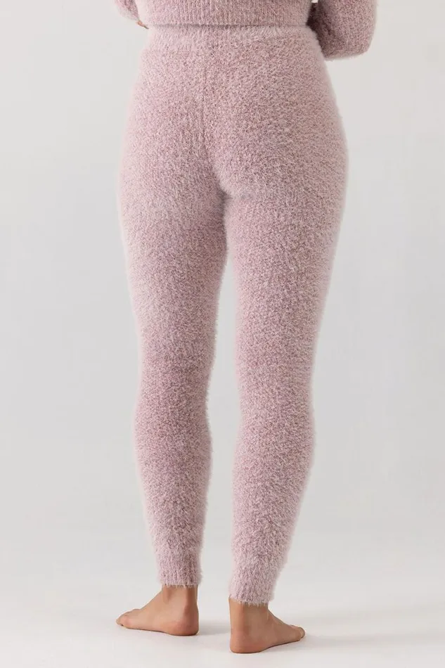 Adults Leggings Bloch Bloch Popcorn Stitch Legging Pink