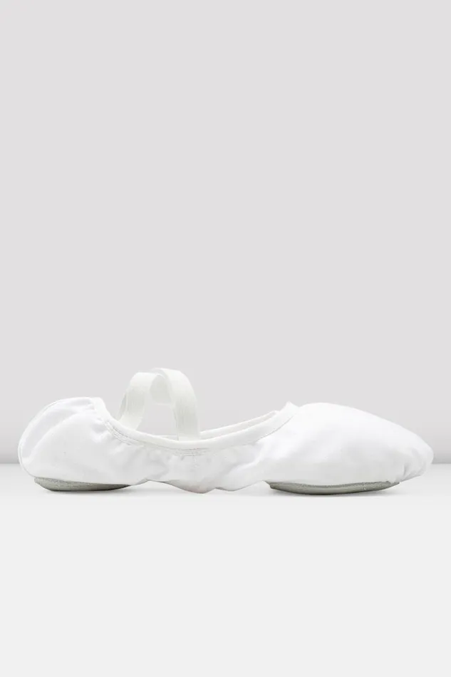 Adults Mens Bloch Performa Stretch Canvas Ballet Shoes White