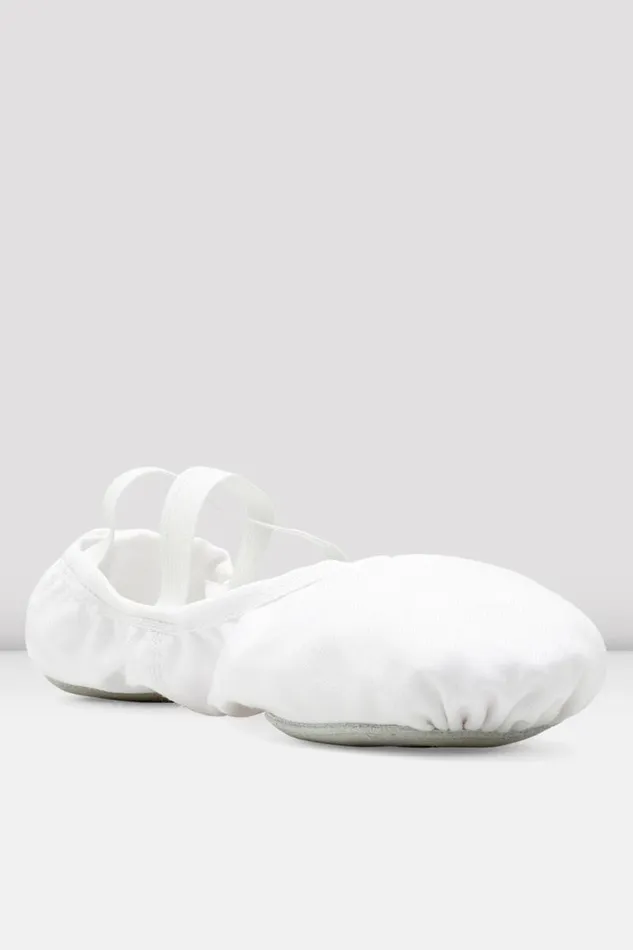 Adults Mens Bloch Performa Stretch Canvas Ballet Shoes White