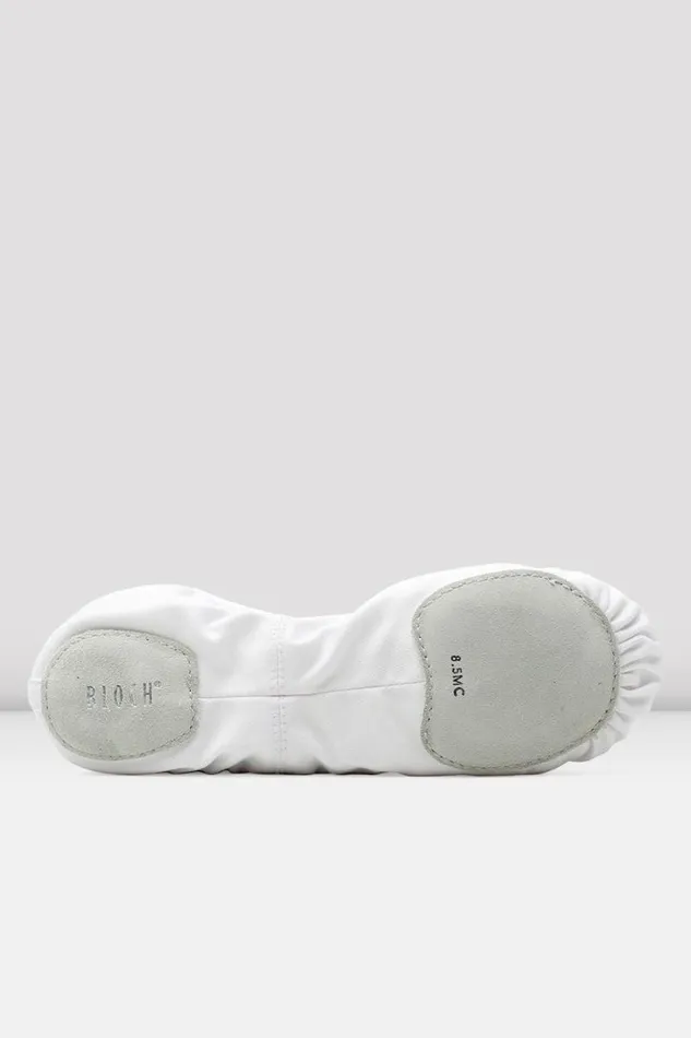 Adults Mens Bloch Performa Stretch Canvas Ballet Shoes White
