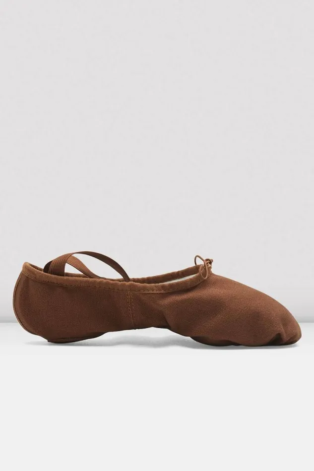 Adults Mens Bloch Pump Canvas Ballet Shoes Cocoa