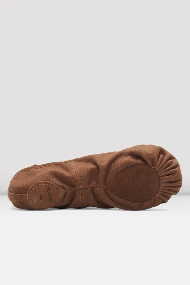 Adults Mens Bloch Pump Canvas Ballet Shoes Cocoa