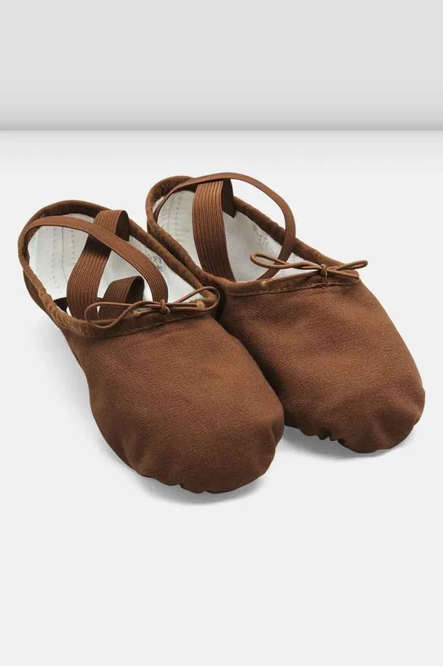 Adults Mens Bloch Pump Canvas Ballet Shoes Cocoa