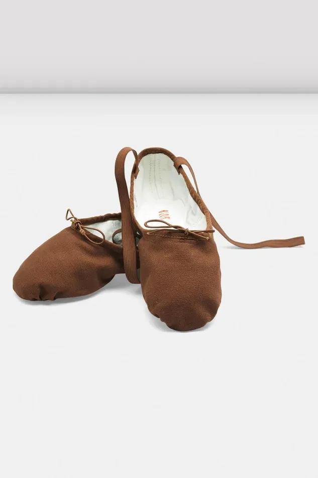 Adults Mens Bloch Pump Canvas Ballet Shoes Cocoa