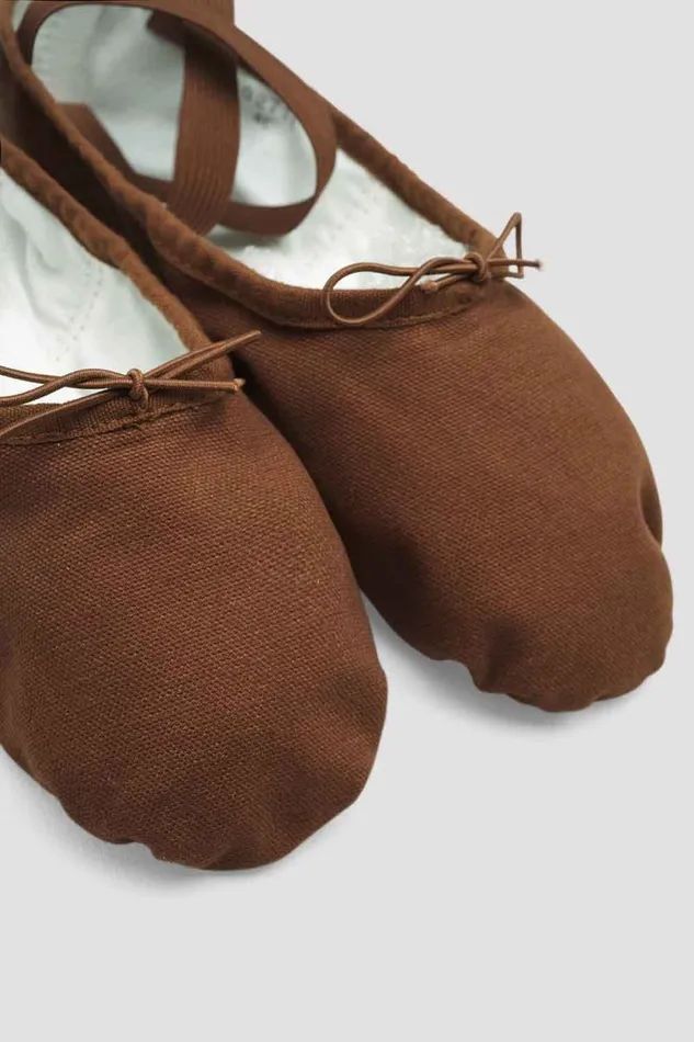 Adults Mens Bloch Pump Canvas Ballet Shoes Cocoa