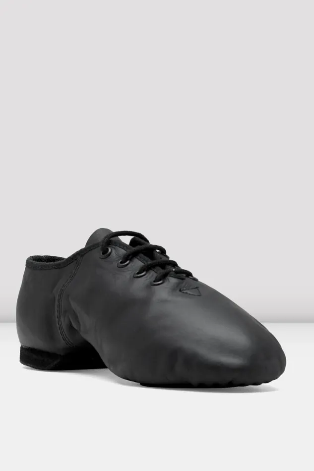 Adults Mens Bloch Ultraflex Leather Jazz Shoes Black