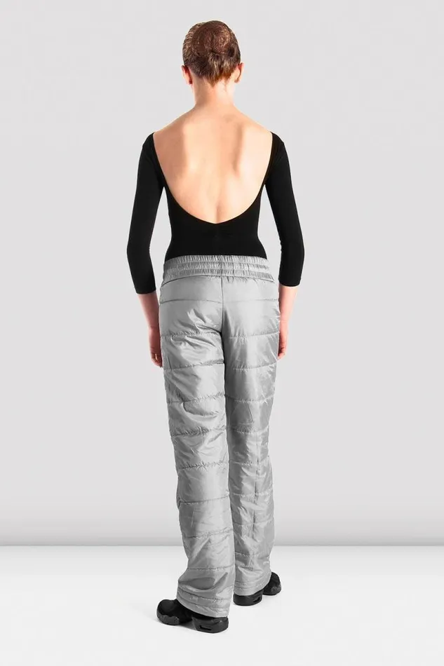 Adults Pants and Leggings Bloch Adult Reversible Warm Up Pant Silver