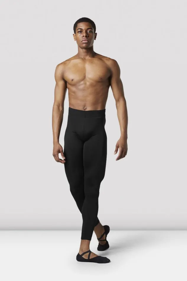 Adults Pants and Leggings Bloch MensBoys Full Length Dance Tight Black