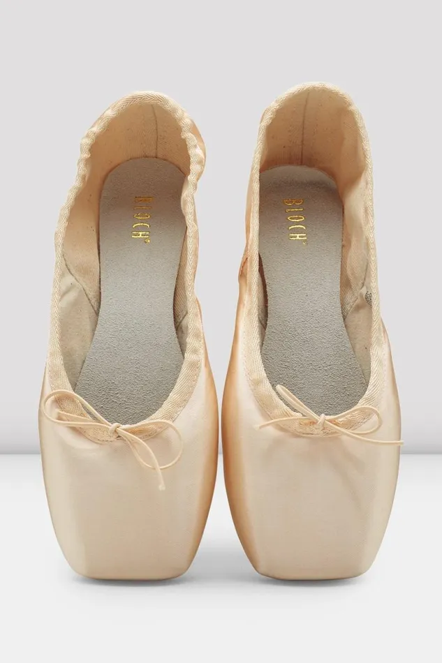 Adults Pointe Bloch European Balance Longer Length Pointe Shoes Pink
