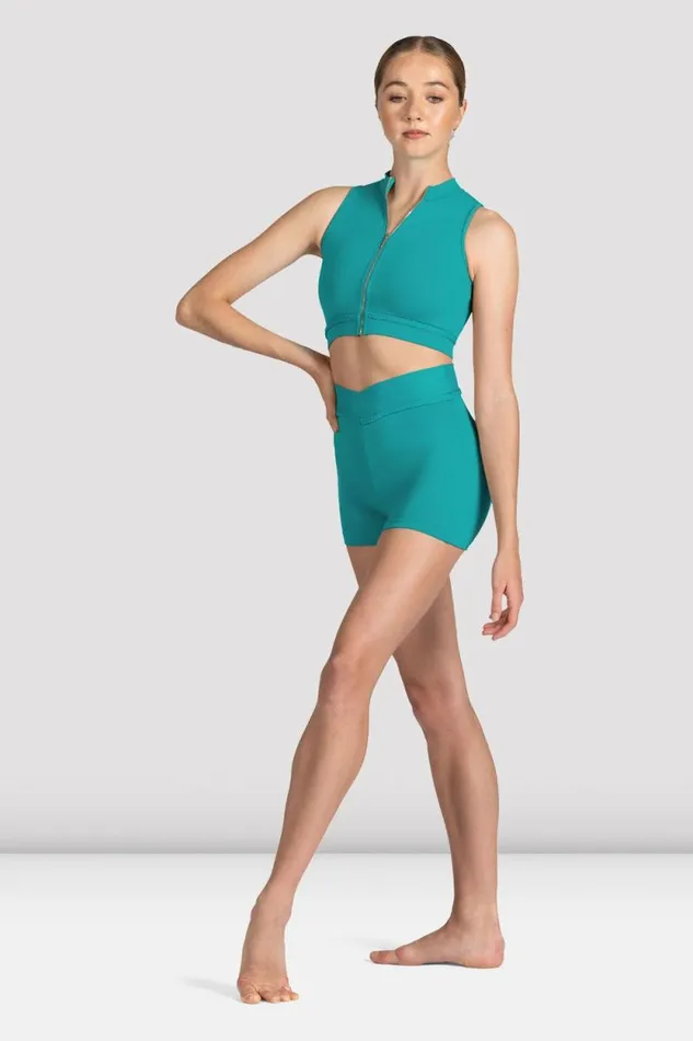 Adults Shorts and Briefs Bloch Mirella Miami V Front Short Green