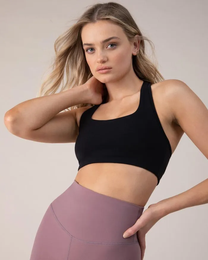 Adults Sports Bras Bloch BLOCHeverhold Women039s Racerback Bra In Ebony Block Adults Sports Bras Bloch BLOCHeverhold Women039s Racerback Bra In Ebony Block