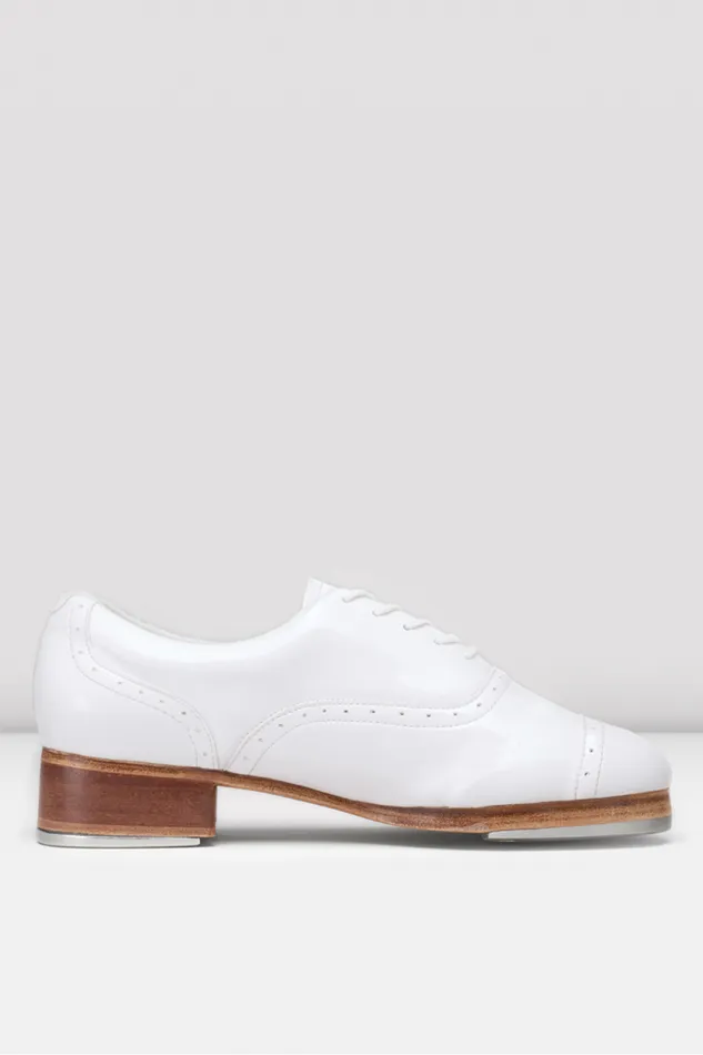 Adults Tap Bloch Jason Samuels Smith Tap Shoes White Patent