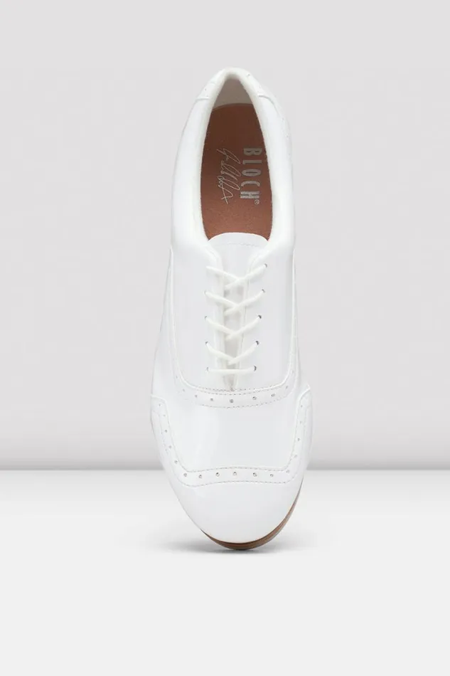 Adults Tap Bloch Jason Samuels Smith Tap Shoes White Patent