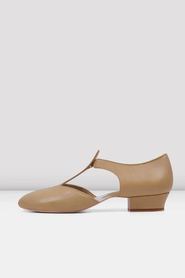Adults Teaching Bloch Grecian Sandal Teaching Shoes Tan