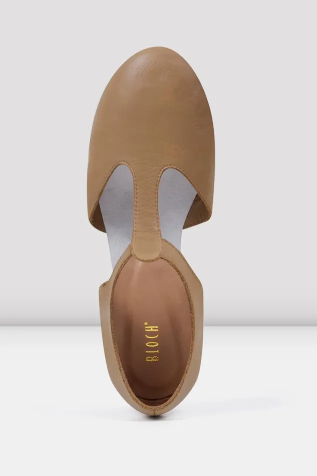 Adults Teaching Bloch Grecian Sandal Teaching Shoes Tan