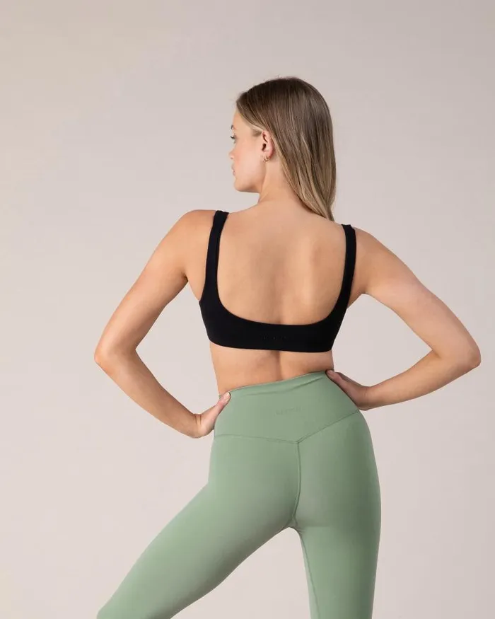 Adults Tops Bloch BLOCHeverhold Square Neck Sports Bra In Ebony Bloch Adults Tops Bloch BLOCHeverhold Square Neck Sports Bra In Ebony Bloch