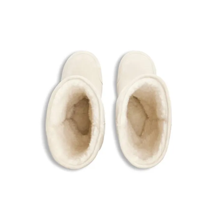 Alaska Fur High Boot In White Women Balenciaga Boots and Ankle Boots