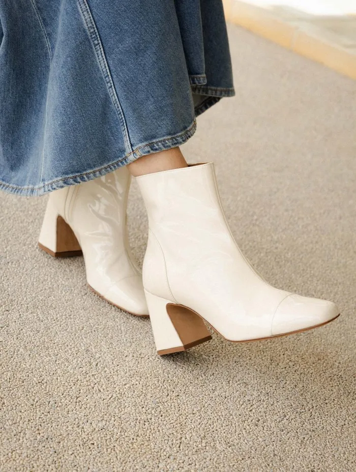 Aline Mascarpone Women Bobbies Ankle Boots