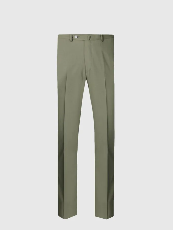 All Year Wool Dress Trouser Sage Men Paul Stuart Pants