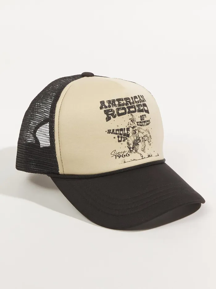 American Rodeo Trucker Hat Creamblack Women Altar039d State Hats