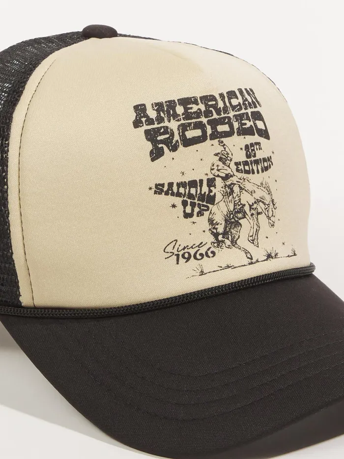 American Rodeo Trucker Hat Creamblack Women Altar039d State Hats
