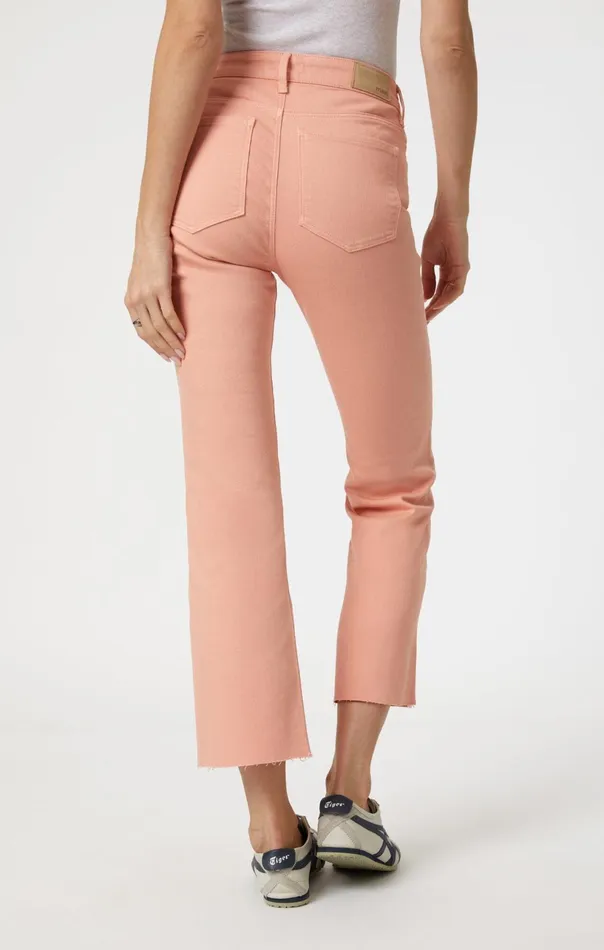 Anika Crop Flare In Peach Fuzz Flex Blue Women Mavi Jeans Denim Anika Crop Flare In Peach Fuzz Flex Blue Women Mavi Jeans Denim