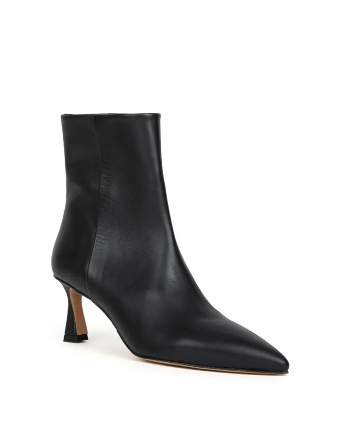 Audrey Passion Black Women Bobbies Ankle Boots